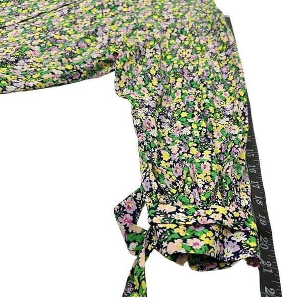 Maeve* By Anthropologie Small Multi-Color Floral Print women’s Long-Sleeve Blous - Picture 12 of 13